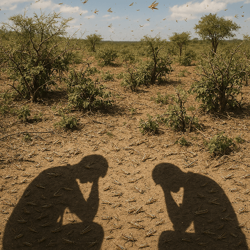 Drone monitoring crops